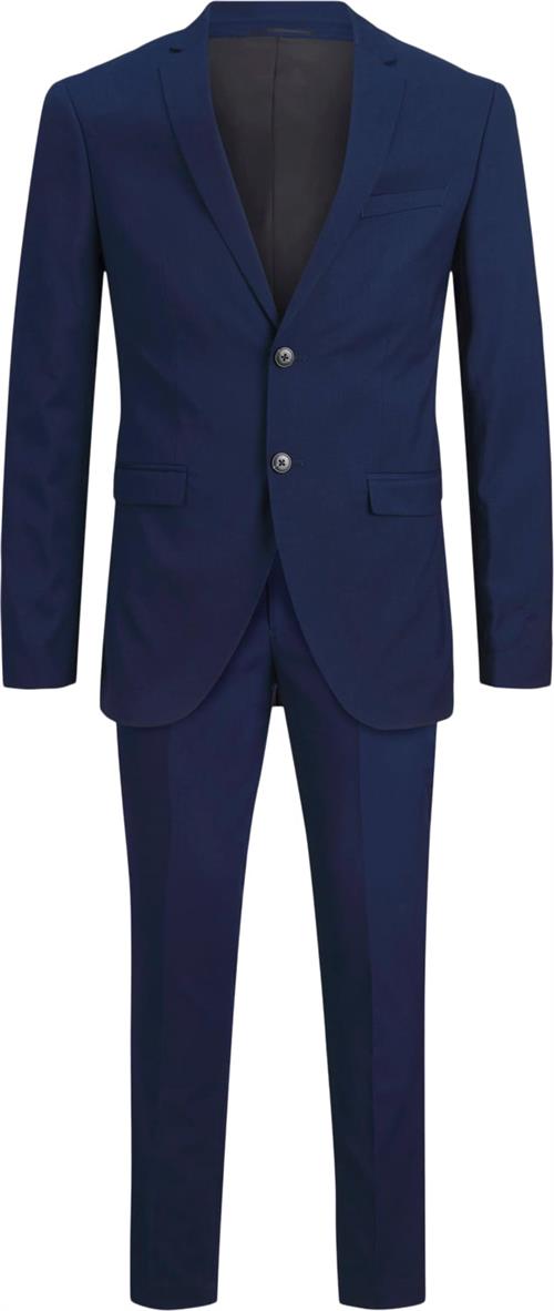 Jack & Jones Jprfranco Suit Noos Mand Medieval Blue/super Slim Fit Jakkesæt Slim Fit Str 46 - hos Magasin