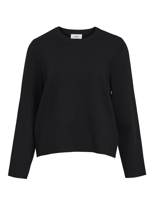 Se Object Objreynard Square Sleeve Oneck NOO Kvinde Black Langærmede T-shirts Str XS - hos Magasin ved Magasin