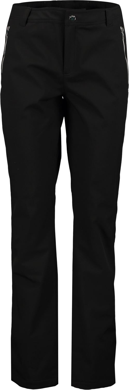 Se Luhta Softshell Trousers Kvinde Sort Bukser Med Lige Ben Str 42 - hos Magasin ved Magasin