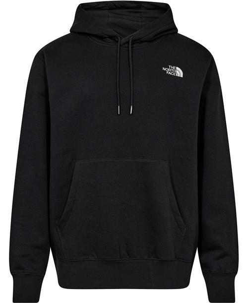 The North Face M Essential Relaxed Hoodie TNF Blac Mand Sort Hoodies Str L - hos Magasin