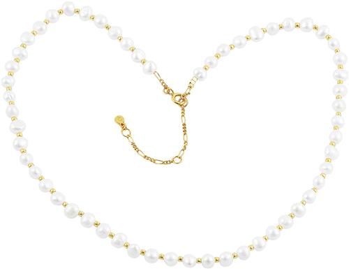 Se Hultquist Arabella Necklace ml: 40 cm + 5 cm flex. - Perlehalskæder hos Magasin ved Magasin