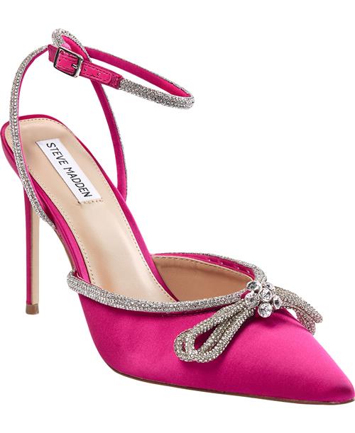 Se Steve Madden Viable Sandal Kvinde Fuchsia Højhælede Sandaler Str 42 - hos Magasin ved Magasin