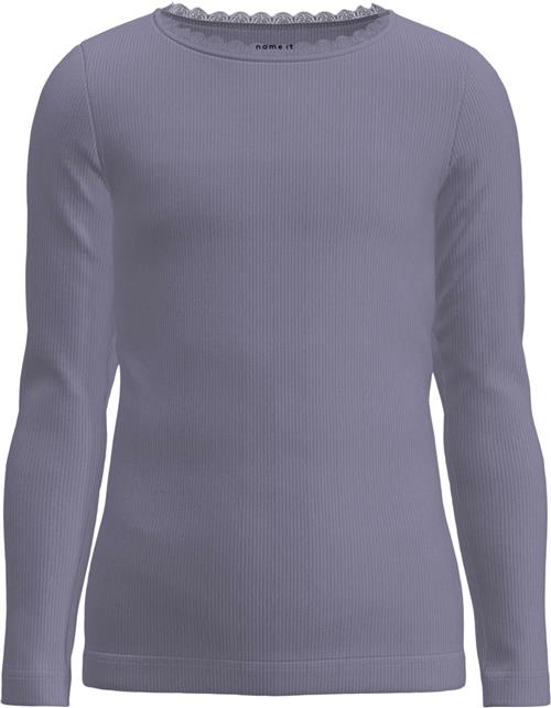 Name It Nmfkab LS TOP Noos Str 98 - Heirloom Lilac/melange Bluser hos Magasin