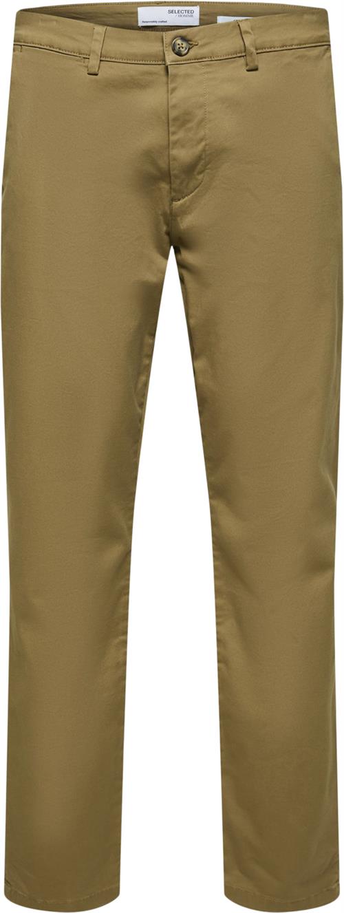 Selected Homme Slhslimnew Miles 175 Flex Chino W Mand Ermine Chinos Str "32/""32" - hos Magasin