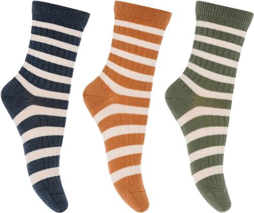 mpKids Elis Socks 3-pack Str 37/39 - Meerkat Strømper Uld hos Magasin