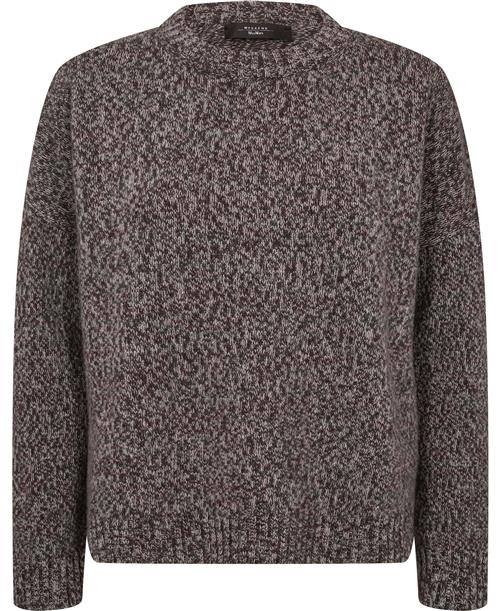 Se Weekend Max Mara Moxa Kvinde Dark Bown Sweaters Str XL - hos Magasin ved Magasin