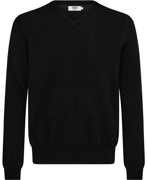 Magasin du Nord Collection Magasin Mads 1 100 Cashmere Mand Black Sweaters Str S Cashmere