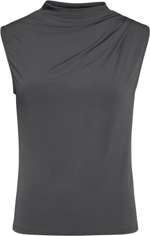 Pieces Pcmadison SL Draped TOP Noos BC Kvinde Magnet Toppe Str XL - hos Magasin