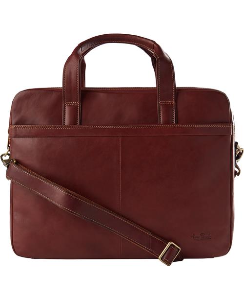 Tony Perotti 2 Compartment Briefcase 38x8x29 cm - Computertasker hos Magasin