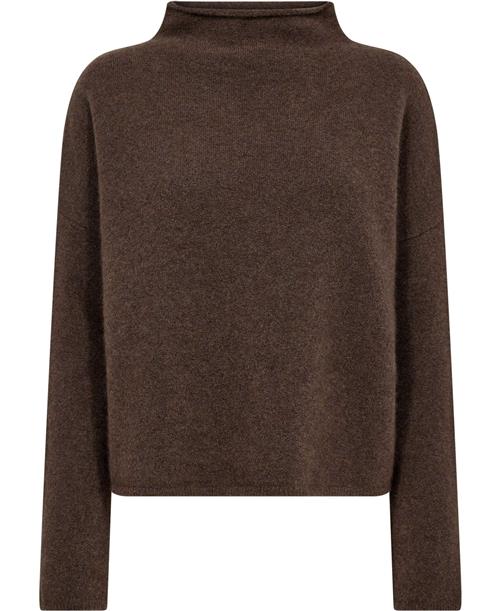 Filippa K Mika Yak Funnelneck Sweater Kvinde Driftwood Rullekraver Str XS - hos Magasin