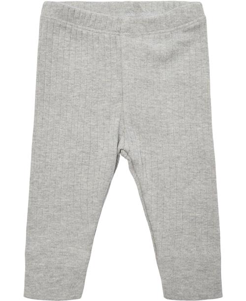 Magasin du Nord Collection Magasin Mulle 5 G Str 98 CM / 23 ÅR Medium Grey Melange Leggings Bomuld