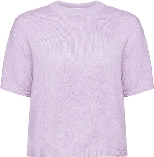 Esprit ws Baby tee ss Kvinde Lavender 5 Kortærmet Strik Str M - hos Magasin