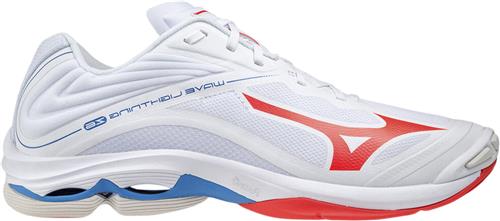 Mizuno Mizuno Wave Lightning Z6 Håndboldsko Mand Hvid Indendørssko Str 47 - hos Magasin