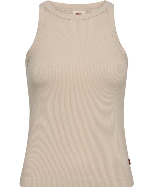 Levi's Dreamy Tank Brazilian Sand Kvinde Hvid Tanktoppe Str L - hos Magasin