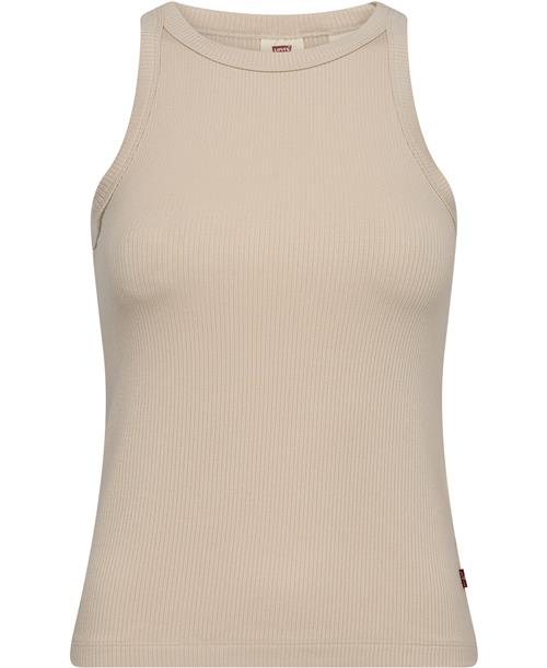 Levi's Dreamy Tank Brazilian Sand Kvinde Hvid Tanktoppe Str M - hos Magasin