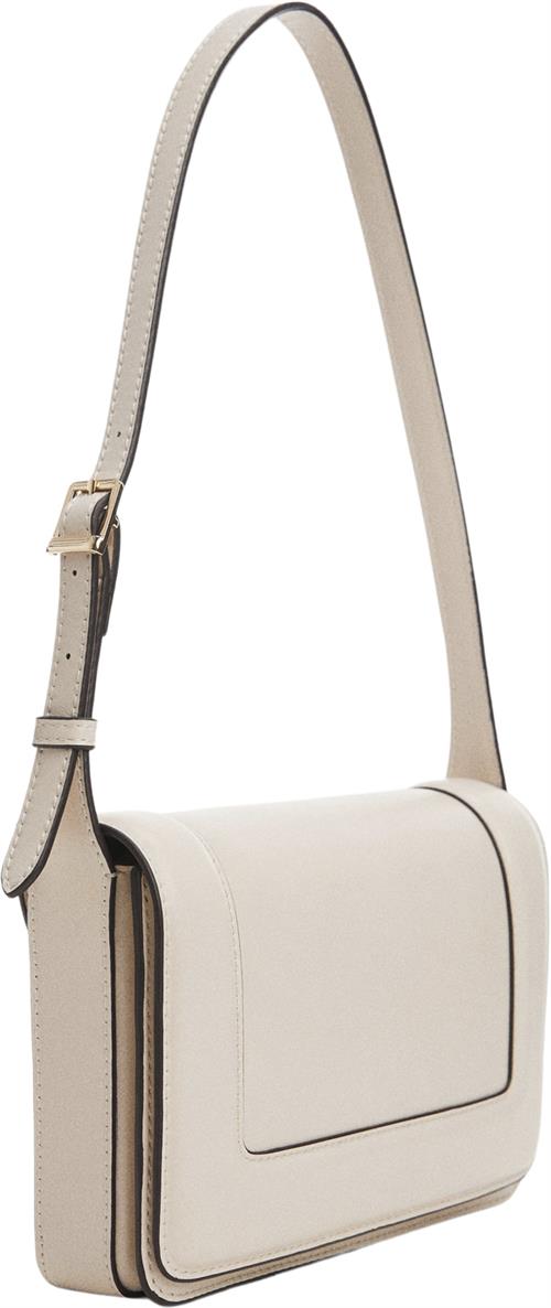 MANGO Crossbody bag With Flap U - Skuldertasker Læder hos Magasin