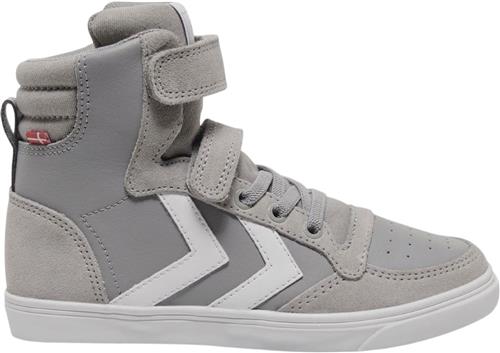 Se Hummel Slimmer Stadil Leather High JR Alloy Sneakers Str 29 - hos Magasin ved Magasin