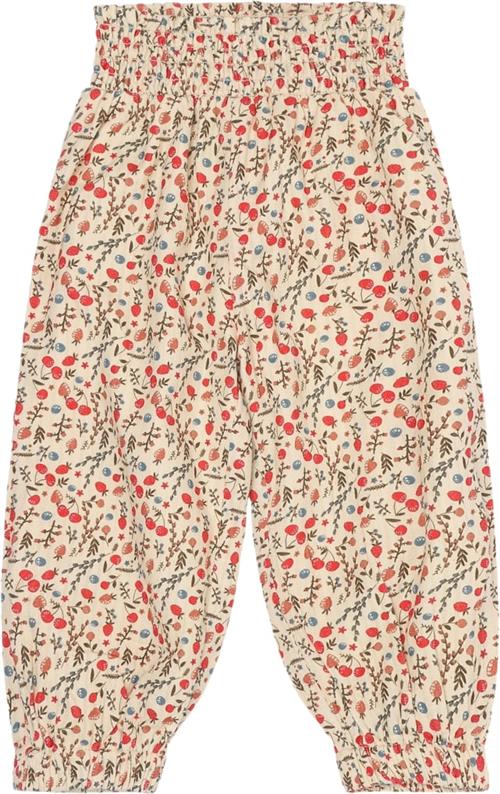 The New Tnslyanra Pants Str 104 cm - Angora Nature Aop Bukser Bomuld hos Magasin