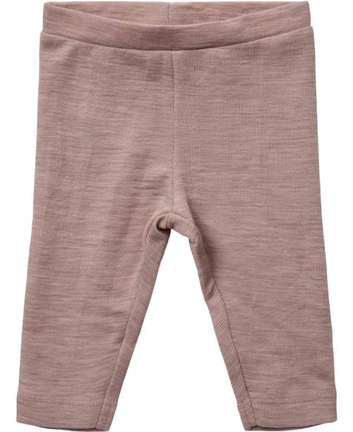 Se Magasin du Nord Collection Magasin Woola 2 Leggings RWS Merino Wool Str 98 Merino Rose Melange Leggings ved Magasin