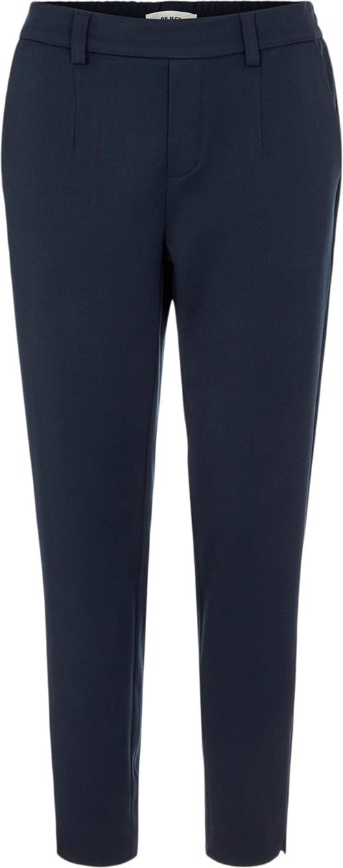 Se Object Objlisa Slim Pant Noos Kvinde Sky Captain Bukser Med Smalle Ben Str 40 - hos Magasin ved Magasin