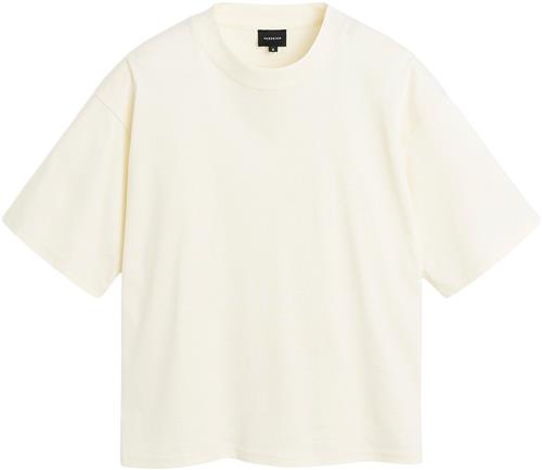 HERSKIND Larsson Tshirt Kvinde White Kortærmede T-shirts Str M - Bomuld hos Magasin