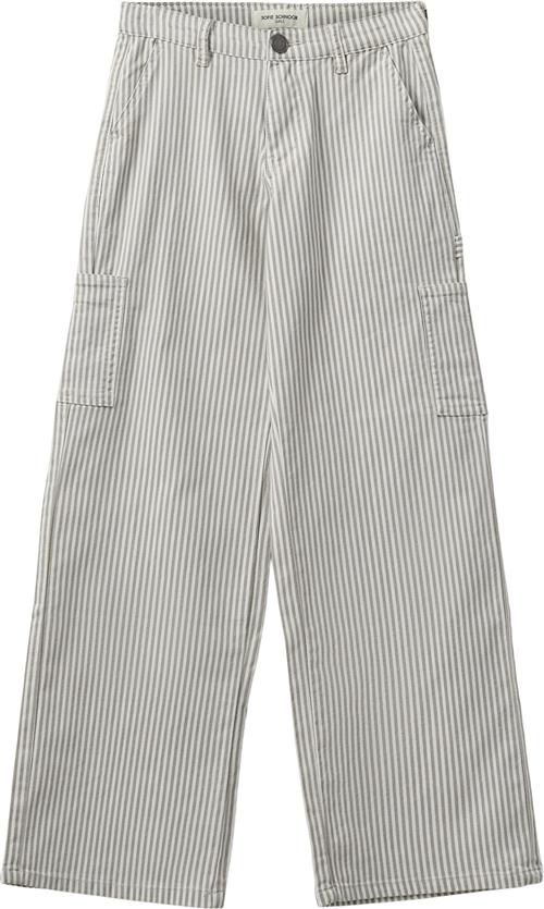 Sofie Schnoor Pants Str 8 år / 128 cm - Light Brown Striped Bukser hos Magasin