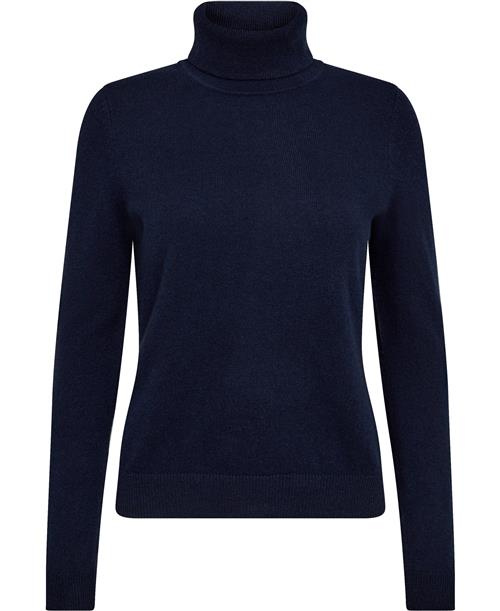 Christian Berg Kkarita ML - 100 Cashmere Kvinde Navy Sweaters Str S Cashmere - hos Magasin