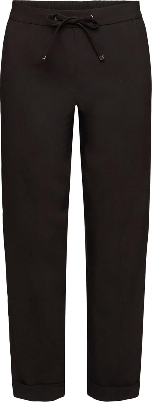 Se Esprit Jogger Kvinde Black Bukser Med Lige Ben Str 38 - hos Magasin ved Magasin