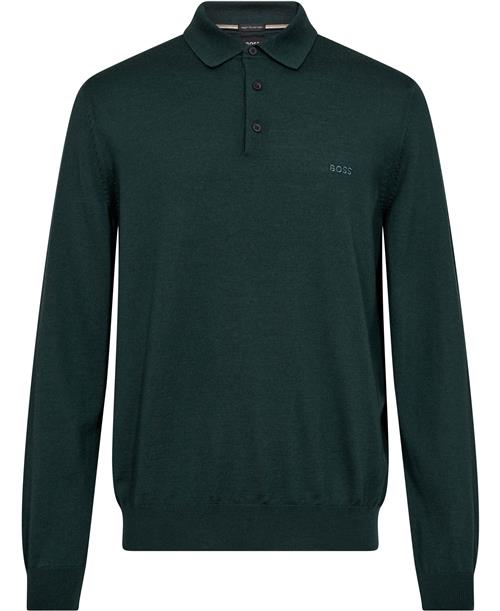 Se BOSS Bonol Mand Open Green Sweaters Str S - hos Magasin ved Magasin