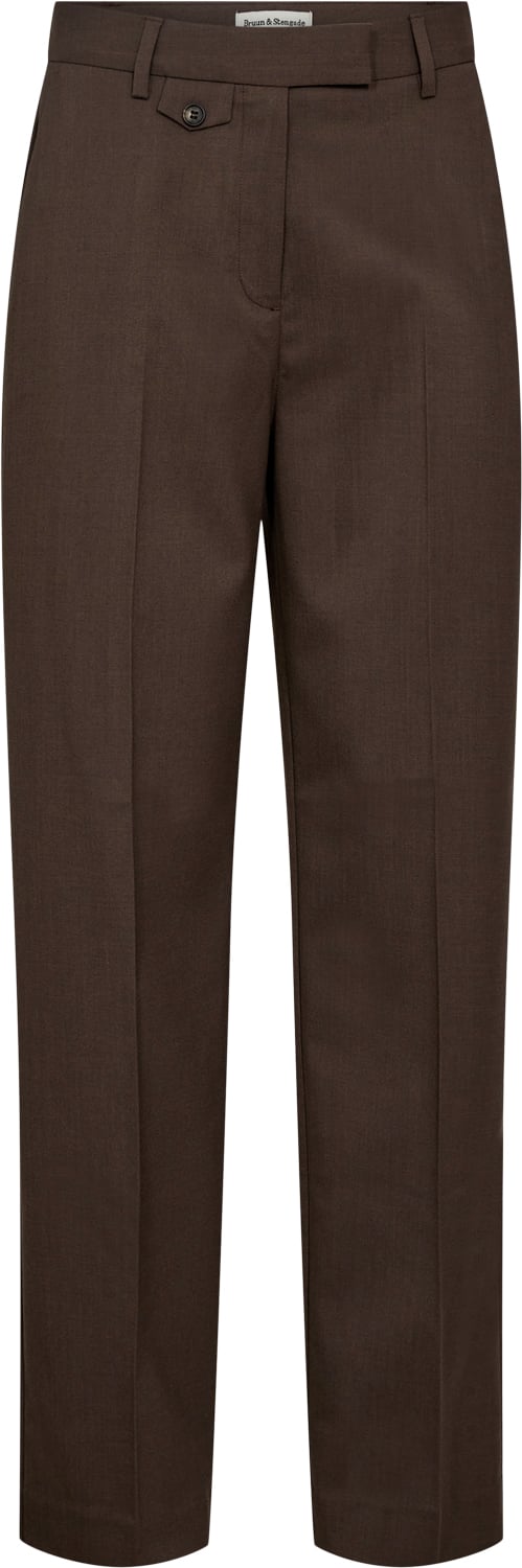 Bruun & Stengade BS Vespera Pants Kvinde Brown Bukser Str 42 - hos Magasin