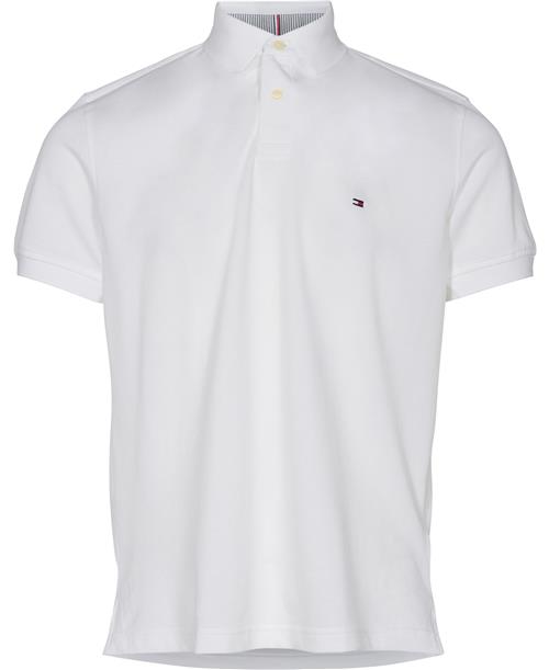 Tommy Hilfiger Core 1985 Regular Polo Mand White Kortærmede Poloer Str S - Bomuld hos Magasin