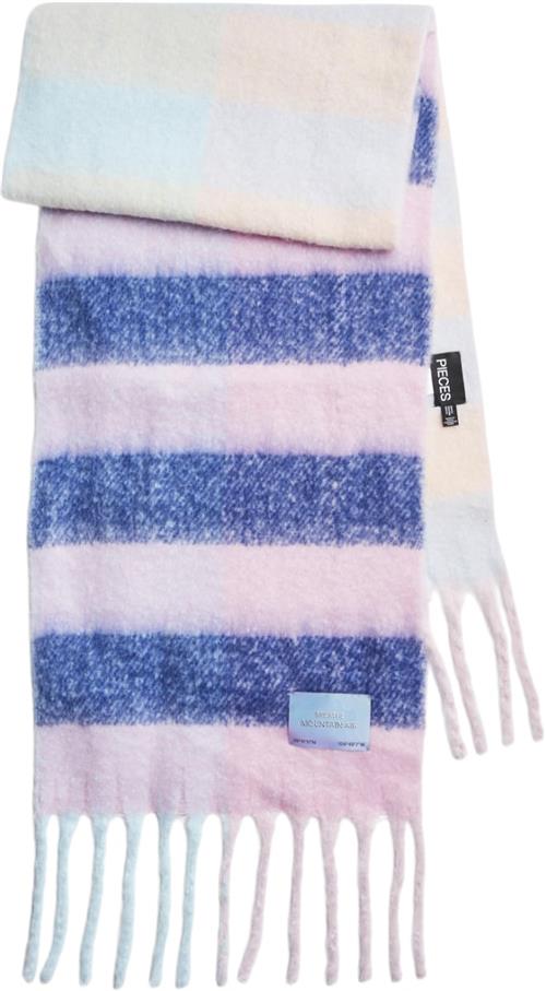 Se Pieces Pcnina Long Scarf W. Patch BC ONE SIZE - Halstørklæder hos Magasin ved Magasin