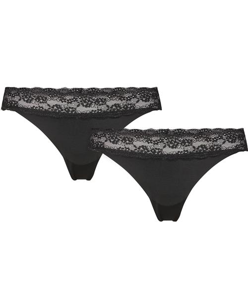 MAGASIN-DU-NORD-COLLECTION MAGASINDUNORDCOLLECTION Maise 4 Lace String 2pack Briefs Str M Polyester