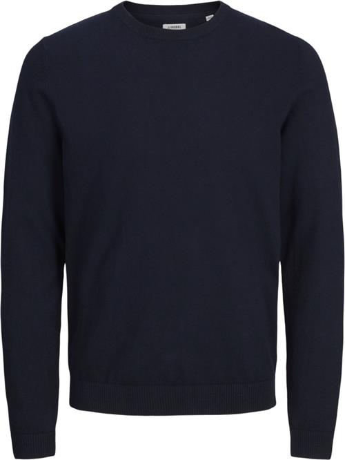 JJ-REBEL Jrebcallum Knit Crew Neck Noos Mand Blå Sweaters Regular Fit Str XS - hos Magasin