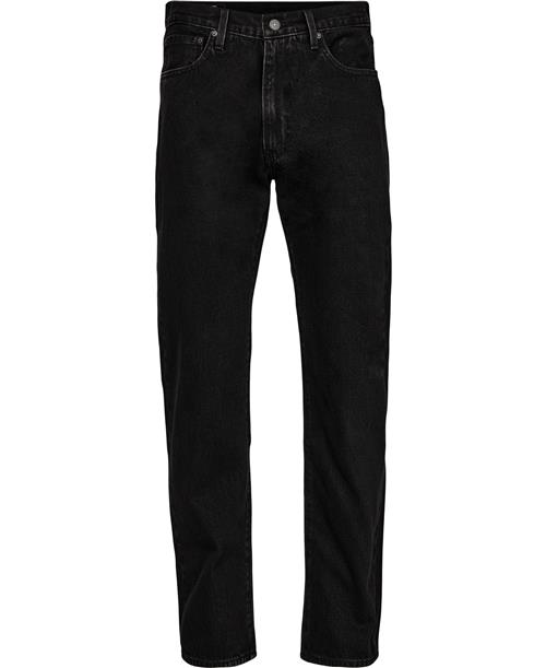 Se Levi's 555 Relaxed Straight Welcome T Mand Sort Jeans Relaxed Fit Str W32 / L30 - hos Magasin ved Magasin