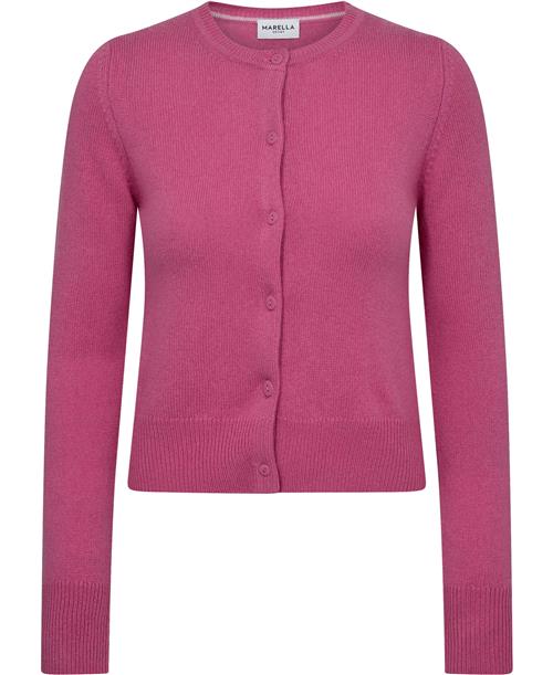 Marella Graphic Kvinde Cardinal Cardigans Str XL - Uld hos Magasin