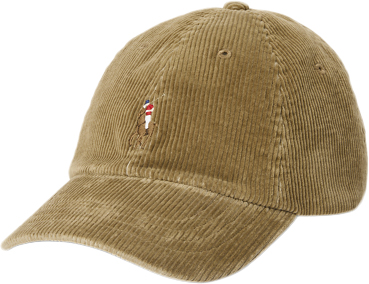 Polo Ralph Lauren 10 Wale Corduroycls Sprt CAP One size - Kasketter hos Magasin