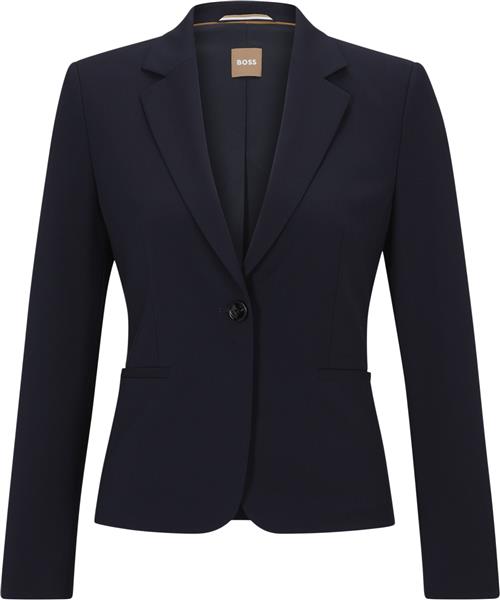 BOSS Jarua Kvinde Dark Blue Blazere Str 42 - hos Magasin