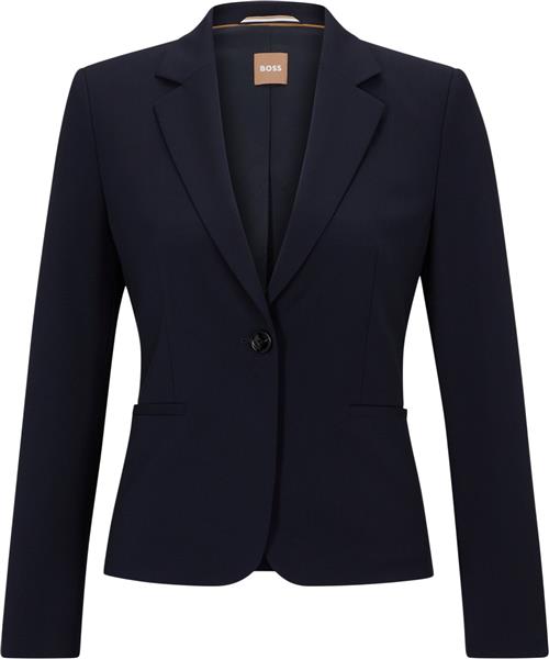 BOSS Jarua Kvinde Dark Blue Blazere Str 36 - hos Magasin