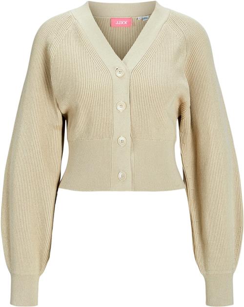 JJXX Jxstina Twist Cardigan Knit Kvinde Fog Cardigans Str L - hos Magasin