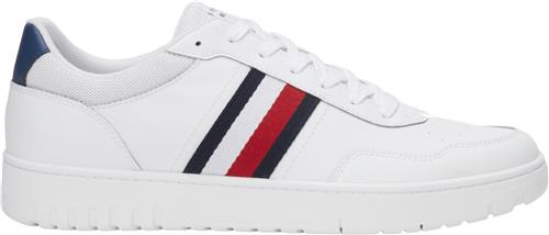 Se Tommy Hilfiger TH Basket Core Lite Mand White Sneakers Str 46 - hos Magasin ved Magasin