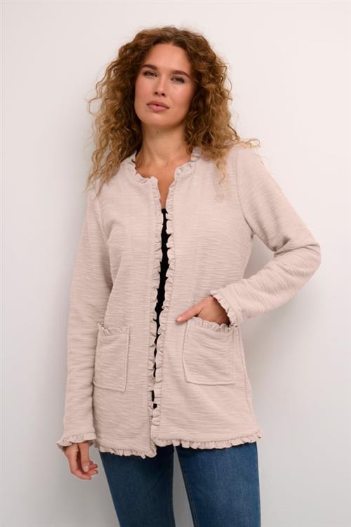 Se Cream Crmellie Cardigan Kvinde Rose Dust Blazere Str XL - hos Magasin ved Magasin