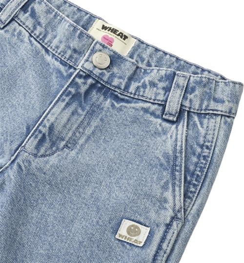 Wheat Denim Bukser Noppo Str 2 år / 92 cm Denim - Blå Jeans hos Magasin