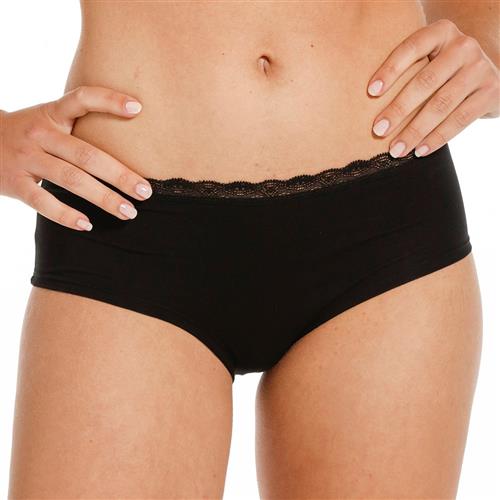 Femilet Basic Lace Hipster Briefs Str 42 - Bomuld hos Magasin