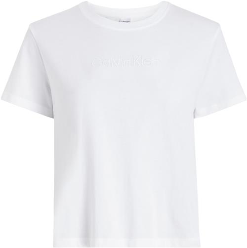 Calvin Klein Classic 2 TEE Mand Classic White Kortærmede T-shirts Str S - hos Magasin