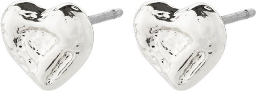 Pilgrim Arlet Recycled Earrings Silverplated one size - Ørestikker hos Magasin