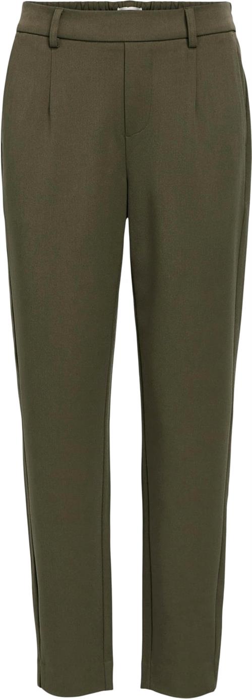 Object Objlisa Slim Pant Noos Kvinde Ivy Green Bukser Med Smalle Ben Str 36 - hos Magasin