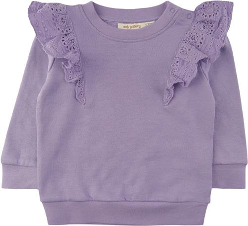 Se Soft Gallery Sgbmelanie L_S Sweatshirt Str 9m Piger - Violet Tulip Sweatshirts Bomuld hos Magasin ved Magasin