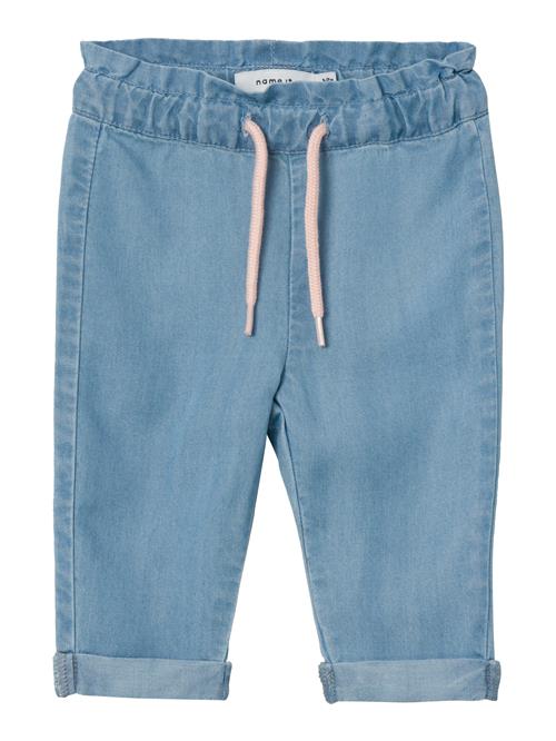 Se Name It Nbfbella Baggy R Jeans 4556hi Noos Str 68 - Blå Jeans hos Magasin ved Magasin