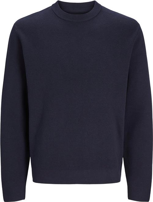 Jack & Jones Jprblamilano Stitch Knit Crew Neck Mand Night Sky Sweaters Relaxed Fit Str XL - hos Magasin